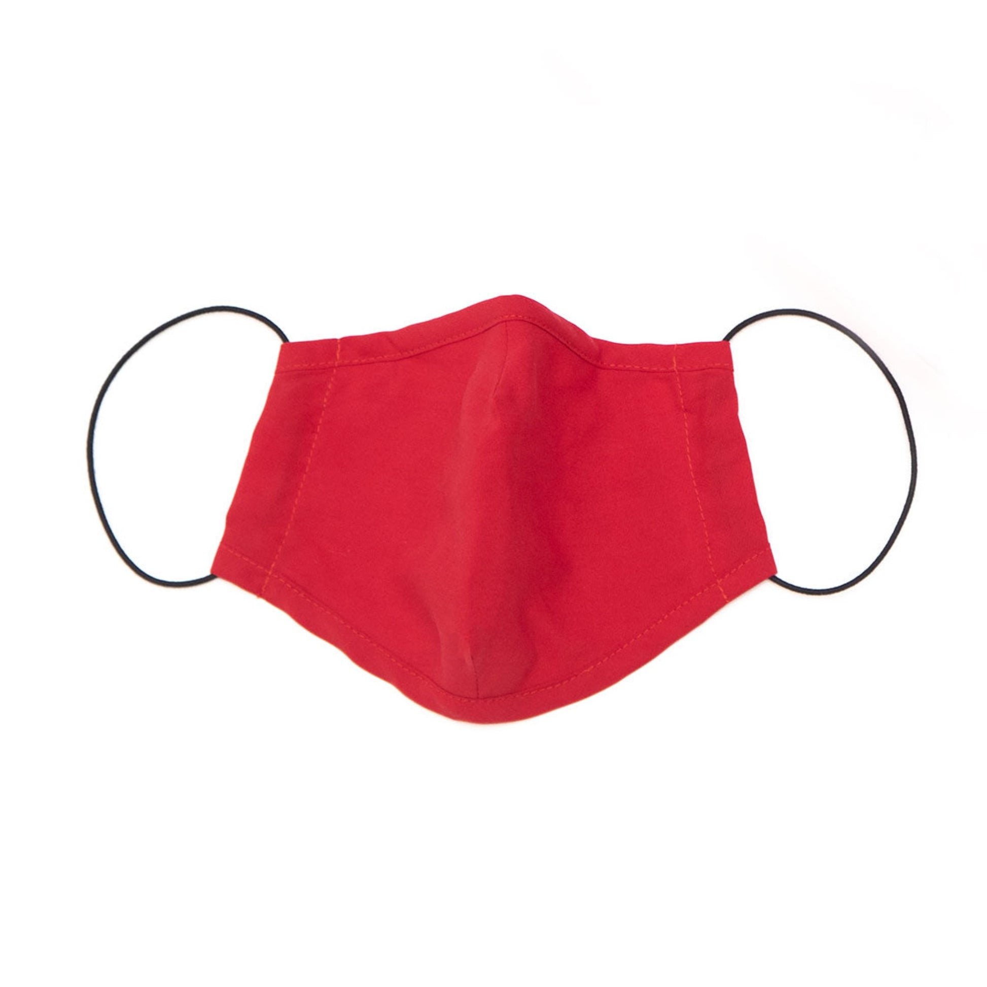 Mozzie Cozzie's Mask - can be used as face mask or eye/sleep mask.  Pictured in SquidGame Bright Red.